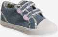 VERTBAUDET Sneakers met klittenband kleutercollectie jeansblauw - Jeansblauw