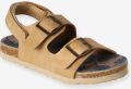 VERTBAUDET Synthetische jongenssandalen beige - Beige