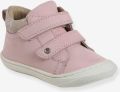 VERTBAUDET Zachte lederen baby-slofjes voor de eerste stapjes roze (poederkleur) - Roze