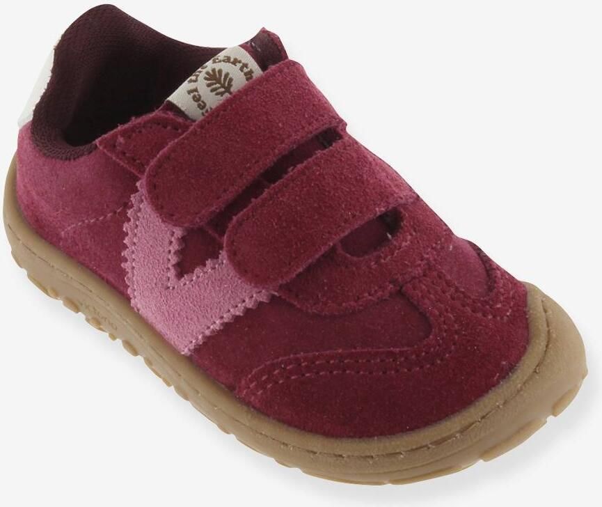 VICTORIA Bosco Barefoot baskets met klittenband fuchsia