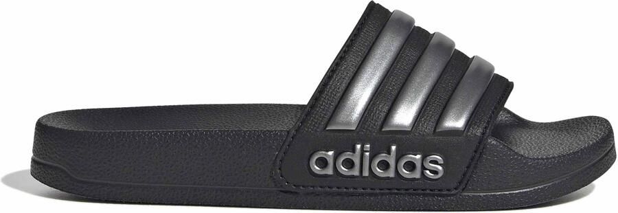 Adidas Adilette Shower Slippers Kids Zwart Zilver Zwart
