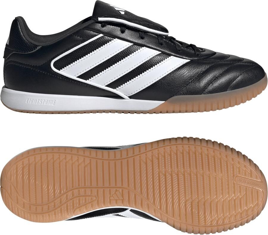 Adidas Copa Gloro 2 Zaalvoetbalschoenen (IN) Zwart Wit Bruin