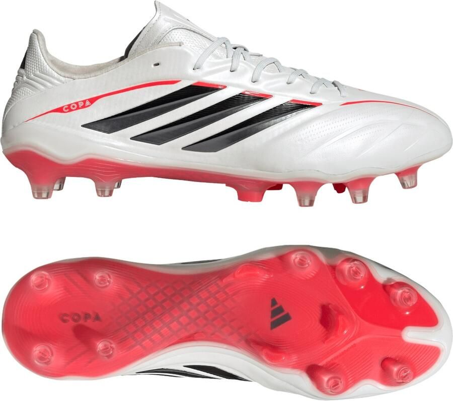 Adidas Copa Pure IV Elite Gras Voetbalschoenen (FG) Wit Zwart Rood