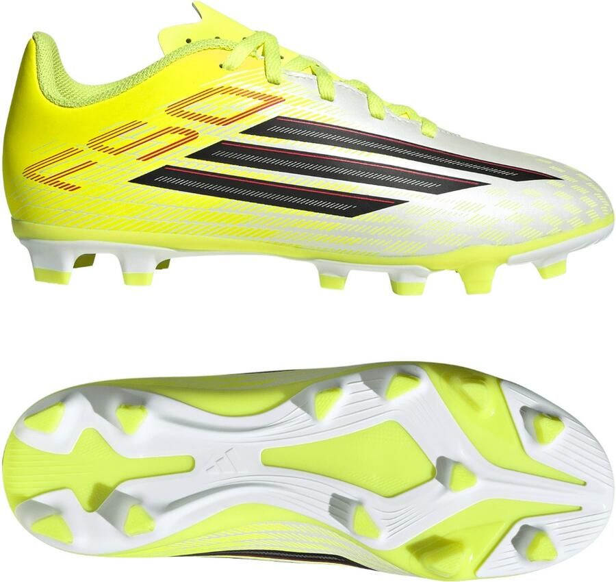 Adidas Perfor ce F50 Club Firm Ground Multi Ground Voetbalschoenen Kids Kinderen Geel - Foto 2