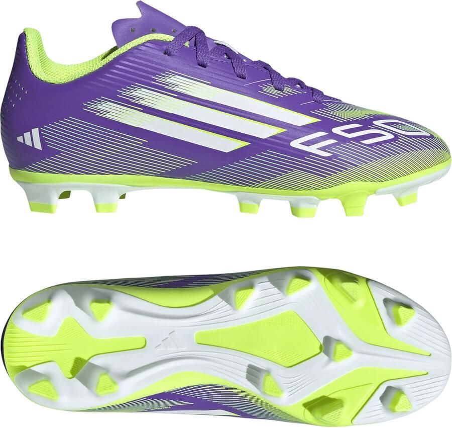 Adidas Perfor ce F50 Club Stevige Multi-Ground Voetbalschoenen Kids Kinderen Paars - Foto 2