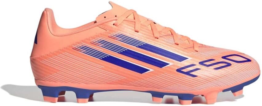 Adidas F50 Club Gras Kunstgras Voetbalschoenen (MG) Oranje Blauw Wit