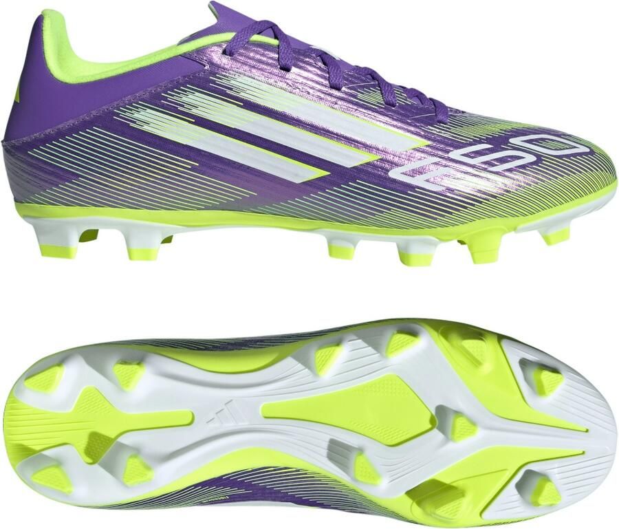 Adidas Perfor ce F50 Club Firm Multi-Ground Voetbalschoenen Unisex Paars - Foto 2