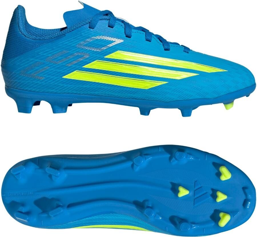 Adidas Perfor ce F50 LEAGUE Firm Ground Multi Ground Voetbalschoenen Kids Kinderen Blauw - Foto 2