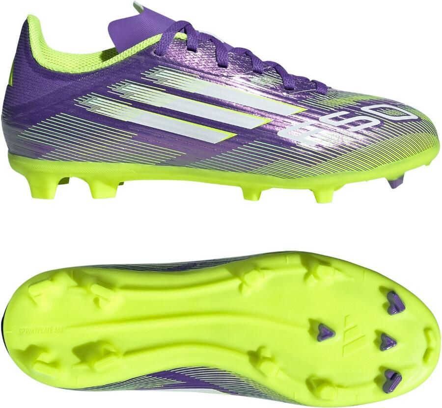 Adidas Perfor ce F50 League Firm Multi-Ground Voetbalschoenen Kids Kinderen Paars - Foto 2