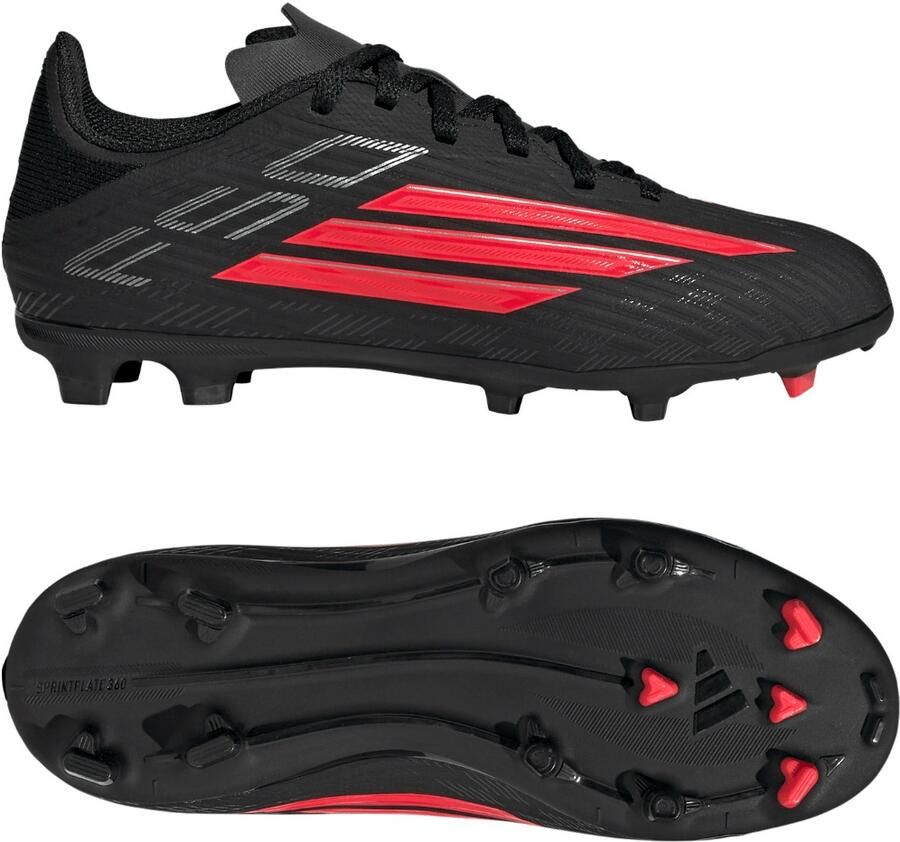 Adidas Perfor ce F50 LEAGUE Firm Ground Multi Ground Voetbalschoenen Kids Kinderen Zwart - Foto 2