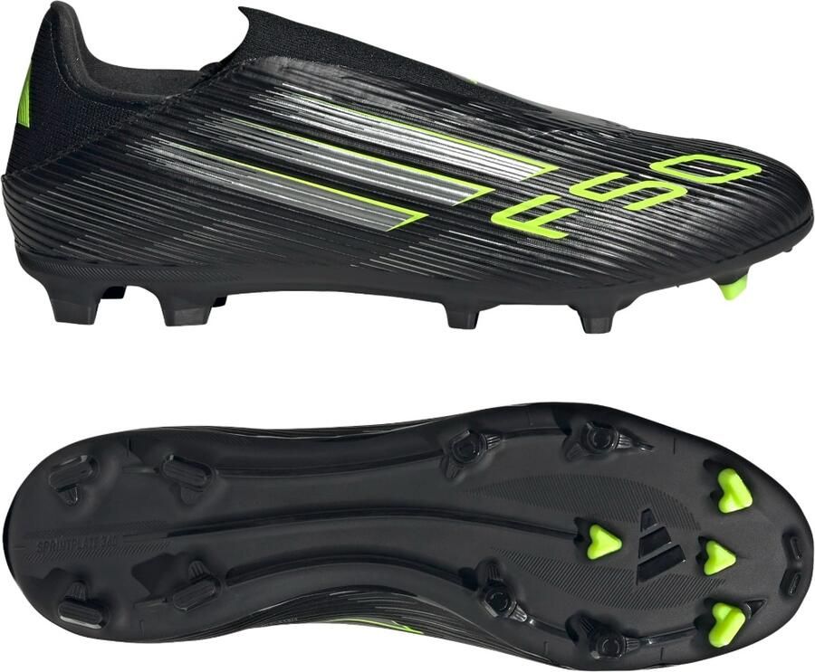 Adidas Perfor ce F50 League Veterloze Firm Multi-Ground voetbalschoenen Unisex Zwart - Foto 3