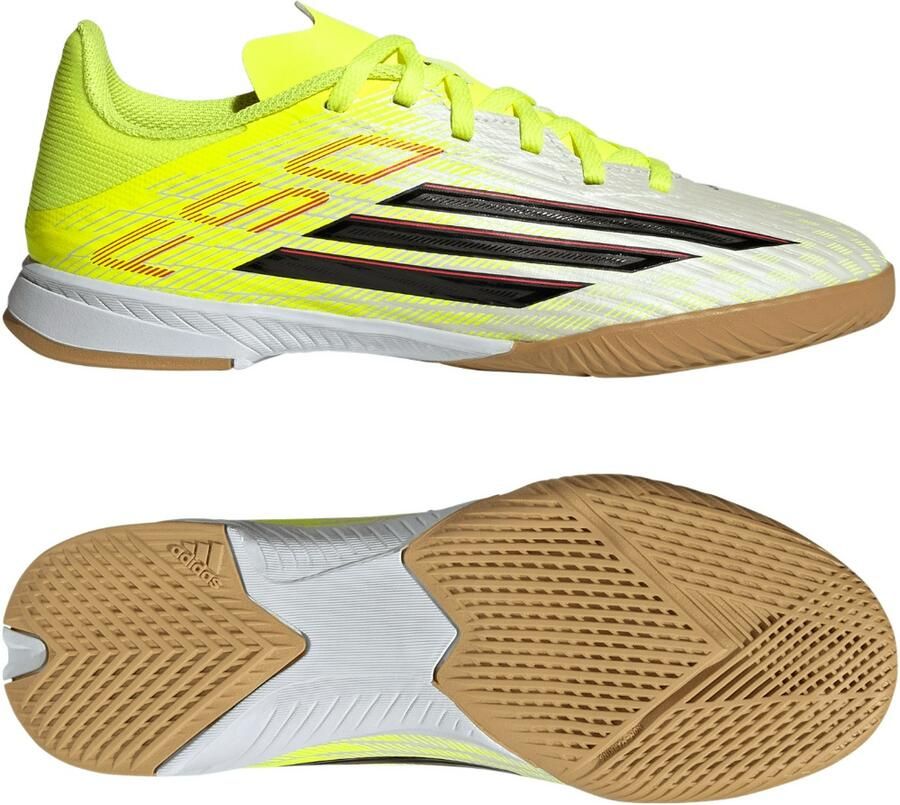 Adidas Perfor ce F50 League Indoor Voetbalschoenen Kids Kinderen Geel - Foto 2