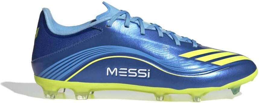 Adidas F50 Messi League Gras Kunstgras Voetbalschoenen (MG) Blauw Geel