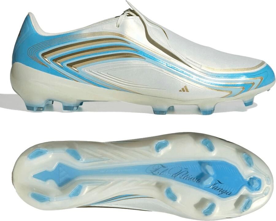 Adidas F50 Messi Pro FG El Ultimo Tango Wit Semiblauwe uitbarsting Icey Blue - Foto 5