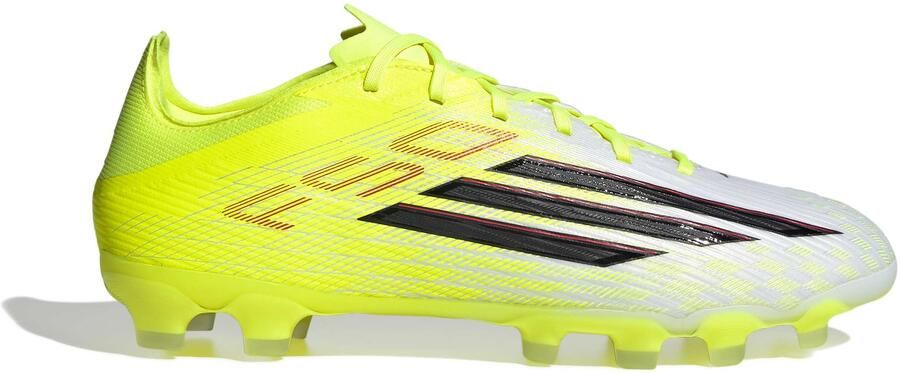 Adidas F50 Pro Gras Kunstgras Voetbalschoenen (MG) Neongeel Zwart Rood