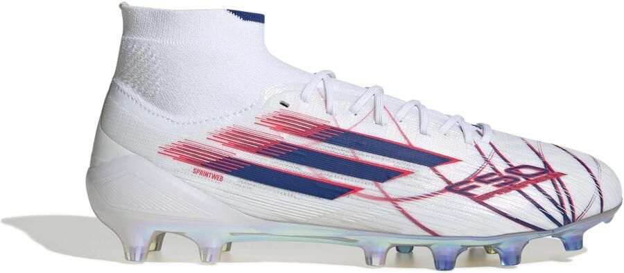 Adidas F50 Sparkfusion Elite Gras Kunstgras Voetbalschoenen (MG) Dames Wit Blauw Rood