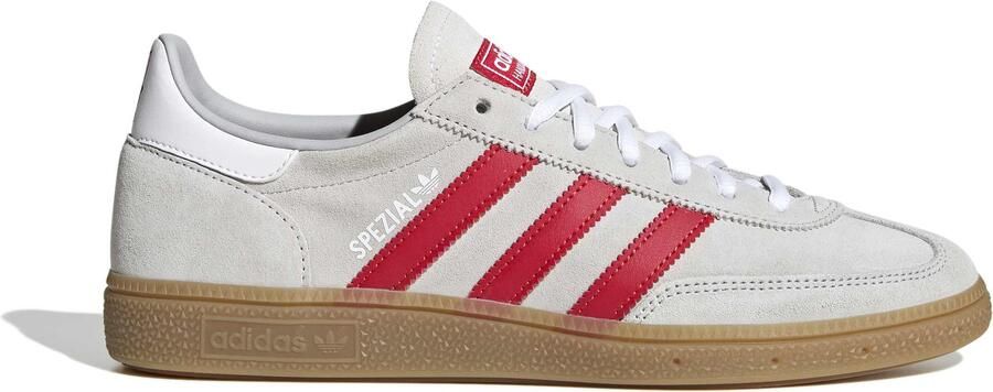 Adidas Handball Spezial Liverpool Sneakers Lichtgrijs Rood Wit