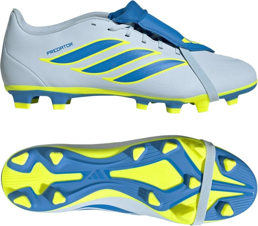 Adidas Perfor ce Predator Club Fold-Over Tongue Firm Ground Multi Ground Voetbalschoenen Unisex Blauw - Foto 2