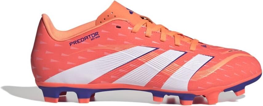 Adidas Predator Club Gras Kunstgras Voetbalschoenen (MG) Oranje Wit Blauw