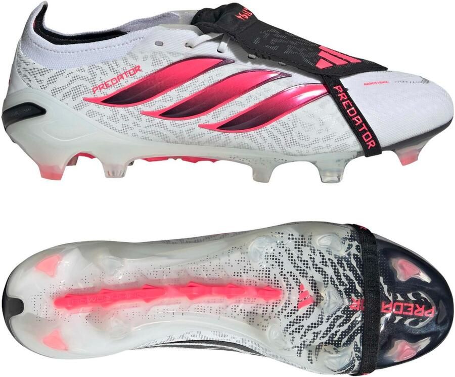 Adidas Predator Elite FT Gras Voetbalschoenen (FG) Wit Zwart Roze - Foto 6