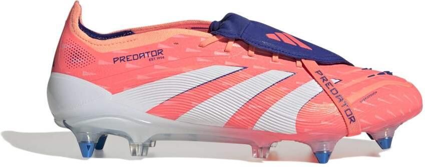 Adidas Predator Elite FT IJzeren-Nop Voetbalschoenen (SG) Oranje Wit Blauw