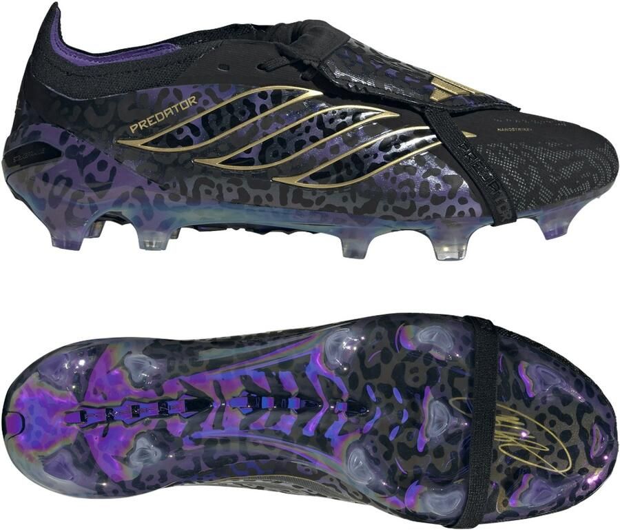 Adidas Predator Elite FT Kaká Gras Voetbalschoenen (FG) Zwart Goud Paars