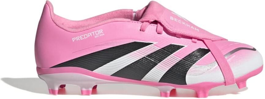 Adidas Predator League FT Gras Kunstgras Voetbalschoenen (MG) Kids Roze Zwart Wit