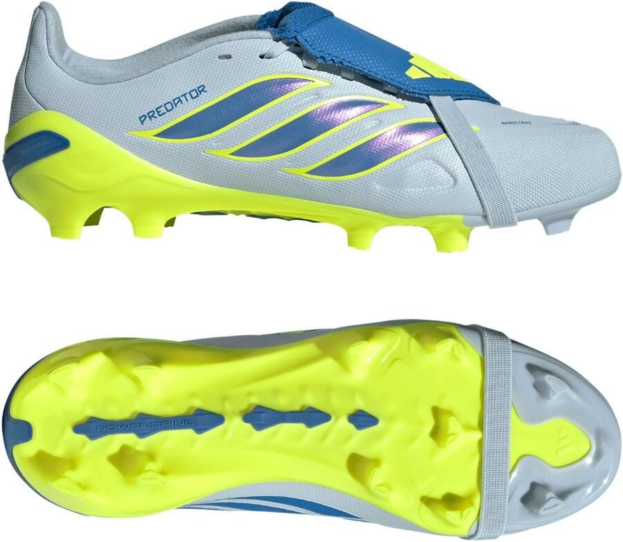 Adidas Perfor ce PREDATOR LEAGUE Fold-Over Tongue Firm Ground Voetbalschoenen Kids Kinderen Blauw - Foto 2