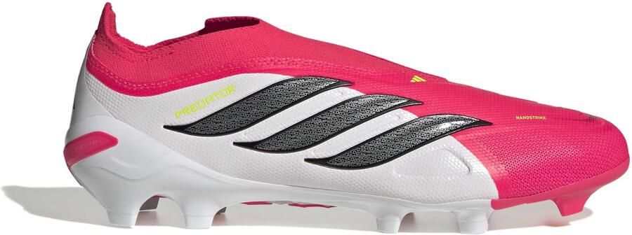 Adidas Predator League Veterloze Gras Voetbalschoenen (FG) Rood Wit Zwart - Foto 2