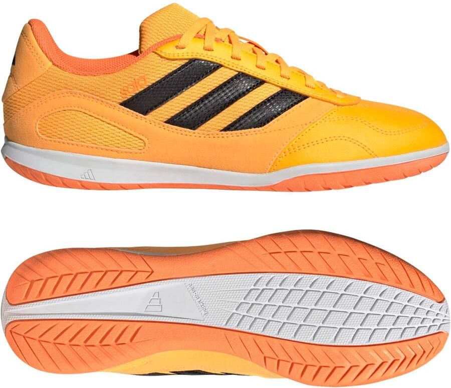 Adidas Super Sala III Zaalvoetbalschoenen (IN) Feloranje Zwart Oranje