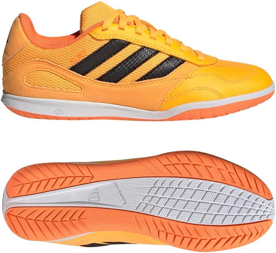 Adidas Super Sala III Zaalvoetbalschoenen (IN) Kids Feloranje Zwart Oranje