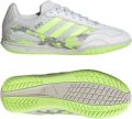 Adidas Super Sala III Zaalvoetbalschoenen (IN) Kids Lichtgrijs Lichtgroen Lime - Grijs