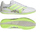 Adidas Super Sala III Zaalvoetbalschoenen (IN) Lichtgrijs Lichtgroen Lime - Grijs