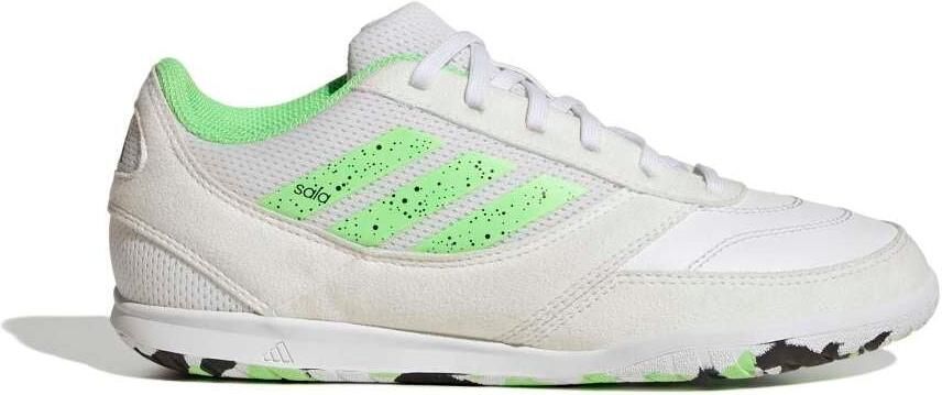 Adidas Top Sala Competition II Zaalvoetbalschoenen (IN) Kids Wit Lichtgroen Zwart