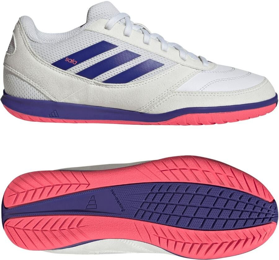 Adidas Top Sala Competition II Zaalvoetbalschoenen (IN) Kids Wit Paars Roze