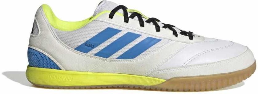 Adidas Top Sala Competition II Zaalvoetbalschoenen (IN) Wit Blauw Neongeel Zwart