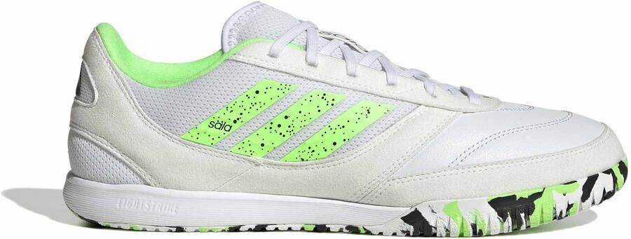 Adidas Top Sala Competition II Zaalvoetbalschoenen (IN) Wit Lichtgroen Zwart