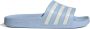 Adidas Sportswear adilette Aqua Badslippers Dames Blauw - Thumbnail 4
