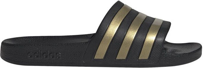 Adidas Adilette Aqua Slippers Zwart Goud
