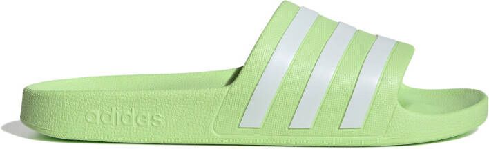 Adidas Adilette Aqua Slippers Lichtgroen Lichtgrijs