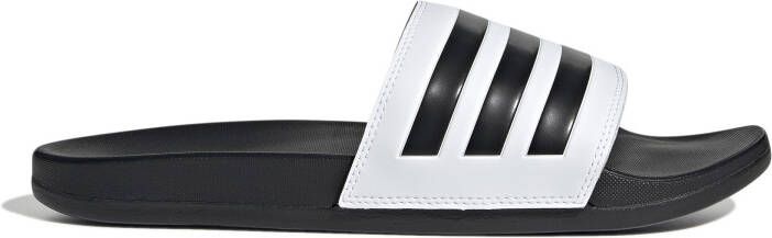 Adidas Adilette Comfort Slippers Zwart Wit Zwart