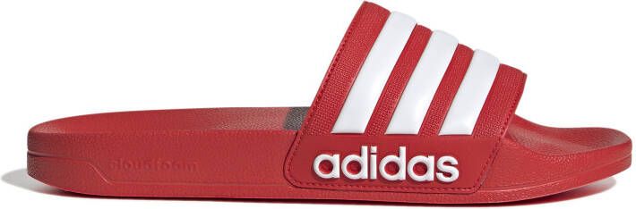 Adidas Adilette Shower Slippers Rood Wit