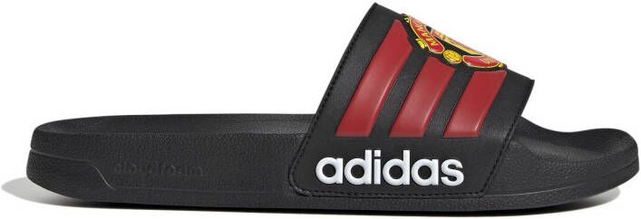 Adidas Adilette Shower chester United Slippers Zwart Rood Wit