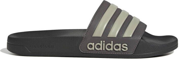 Adidas Adilette Shower Slippers Zwart Grijs Beige