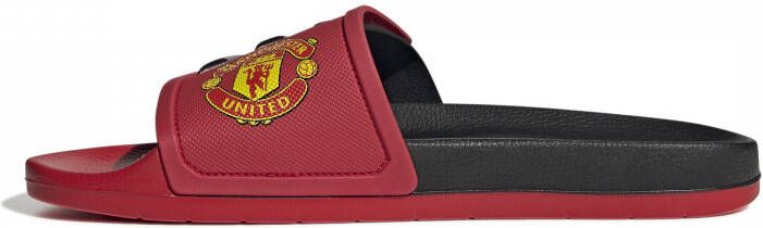 adidas Adilette TND Badslippers Manchester United Rood Zwart