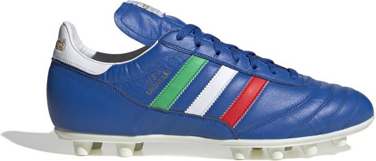 adidas Copa Mundial Italië Gras Voetbalschoenen (FG) Blauw Groen Wit Rood