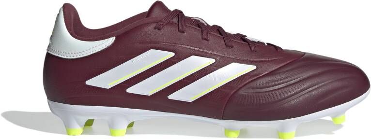 adidas Copa Pure 2 League Gras Voetbalschoenen (FG) Bordeauxrood Wit Geel