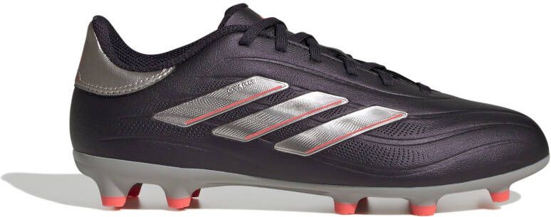 Adidas Copa Pure 2 League Gras Voetbalschoenen (FG) Kids Donkerpaars Zilver Roze