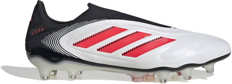 Adidas Copa Pure III Elite Veterloze Gras Voetbalschoenen (FG) Wit Zwart Rood