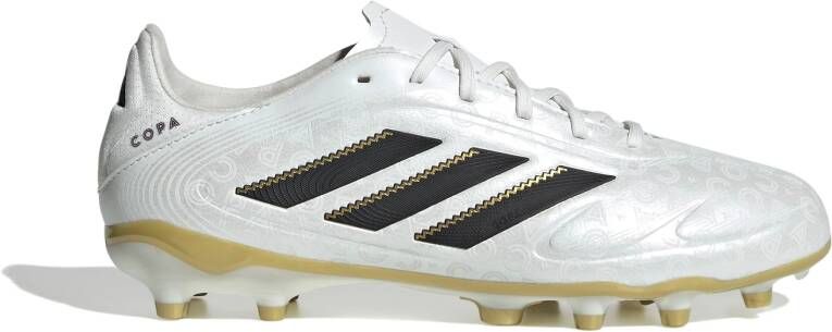 Adidas Copa Pure III League Gras Kunstgras Voetbalschoenen (MG) Kids Wit Zwart Goud